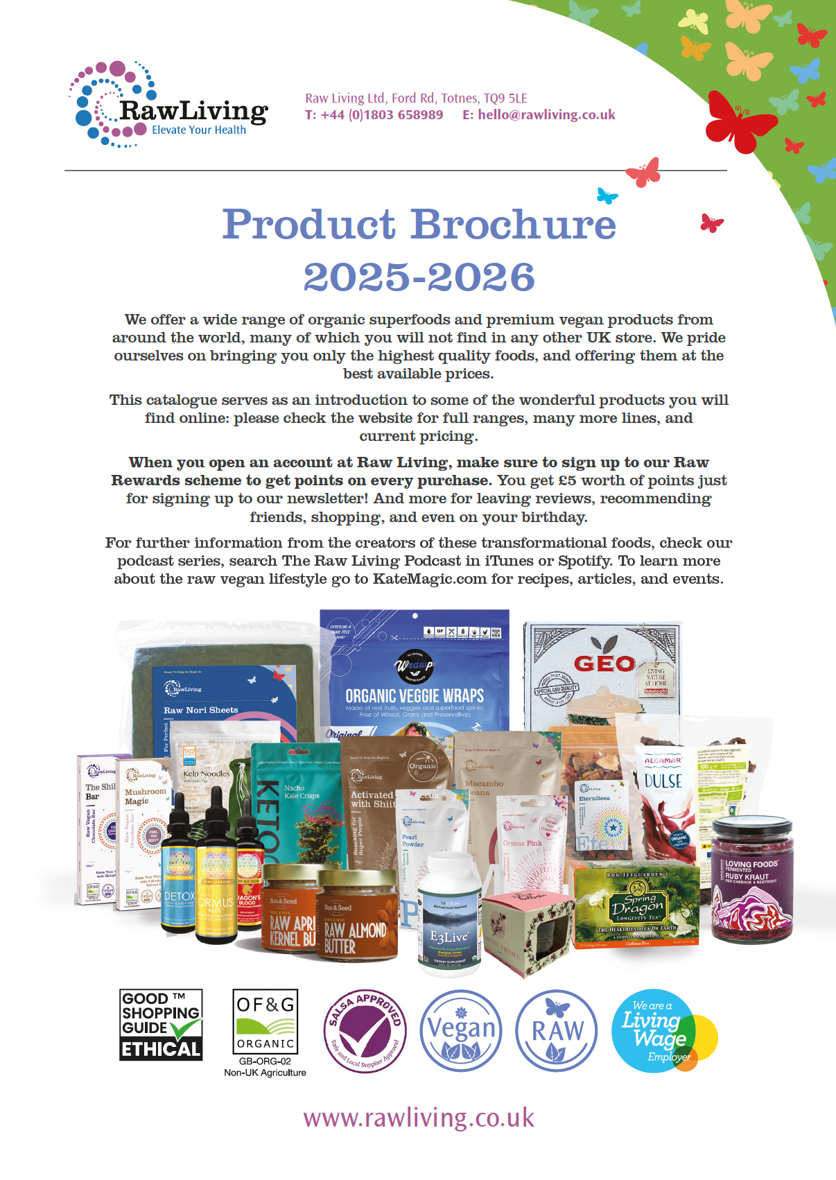 Customer Product Brochure 2025-2026