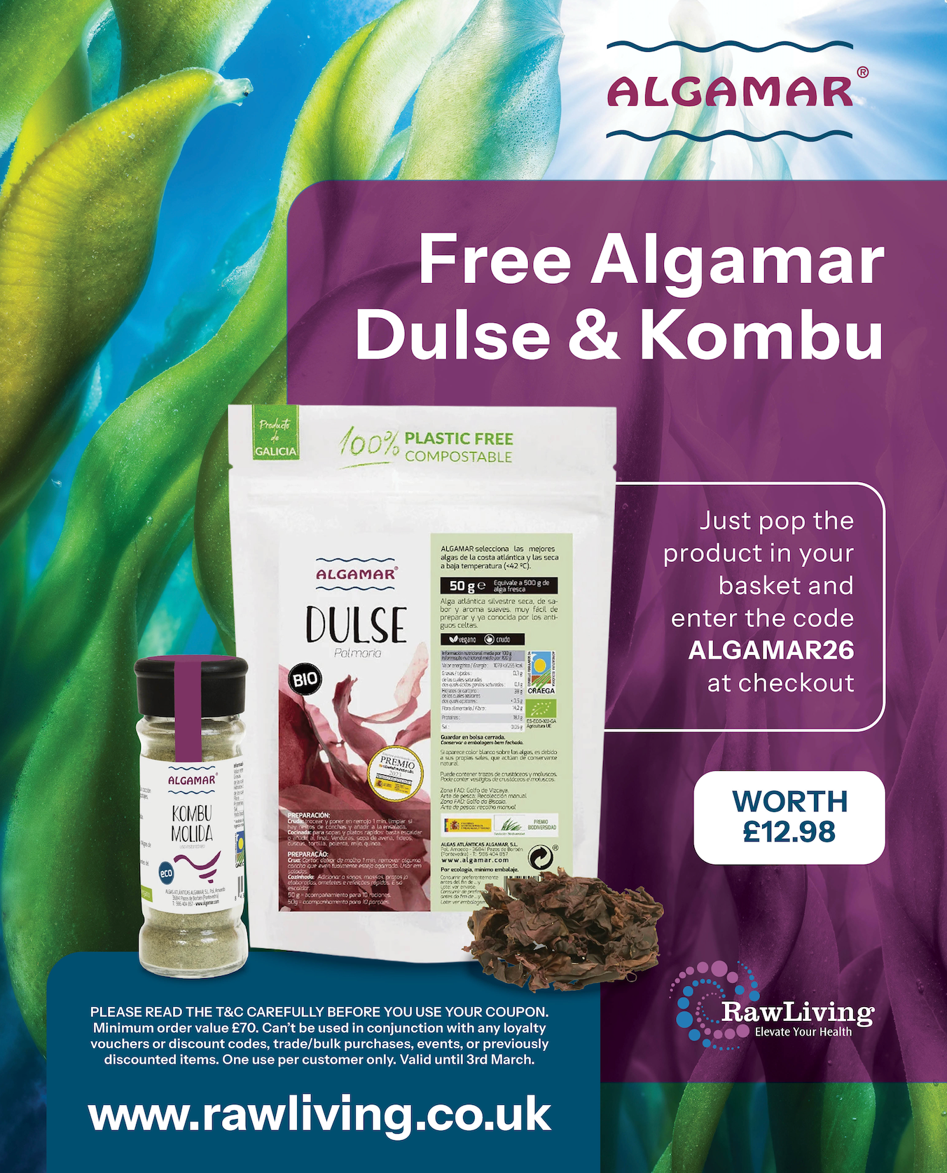 Organic Ground Kombu & Dulse