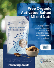 Activated Salted Mixed Nuts - Raw & Organic