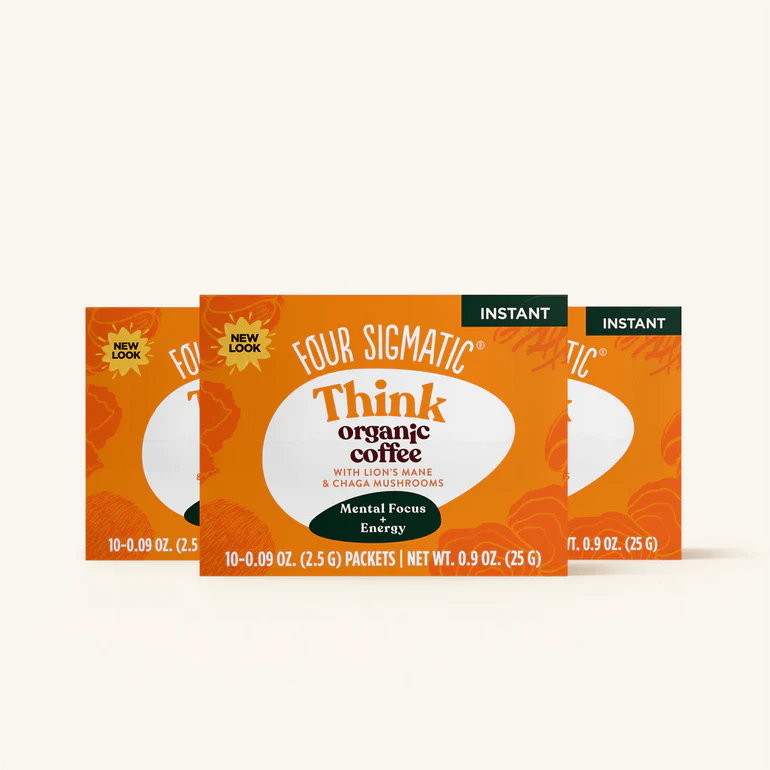 Four Sigmatic - Instant Coffee with Lion&#39;s Mane and Chaga (10 Sachets / Box)