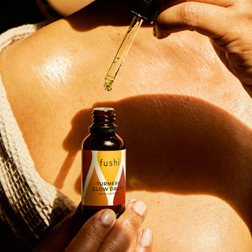 Turmeric Glow Drops with Saffron
