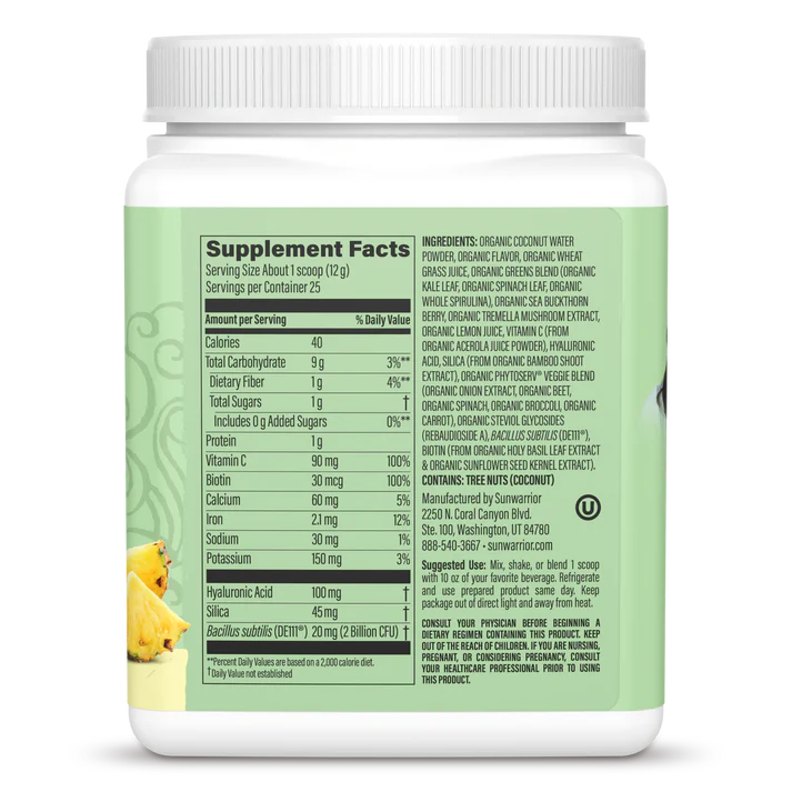 Beauty Greens Pina Colada