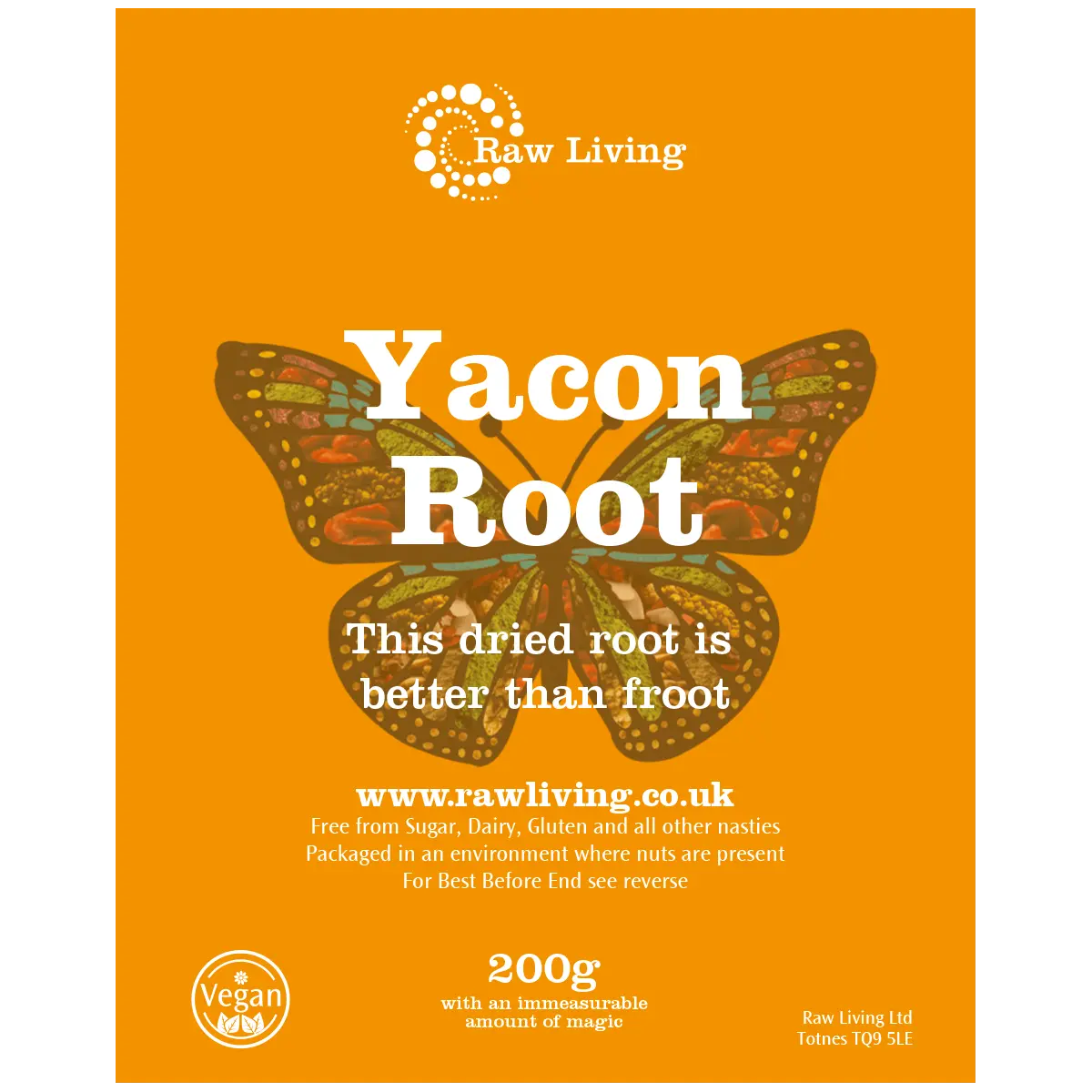 Yacon Root (200g, 1kg) | Raw Living UK – Raw Living Limited