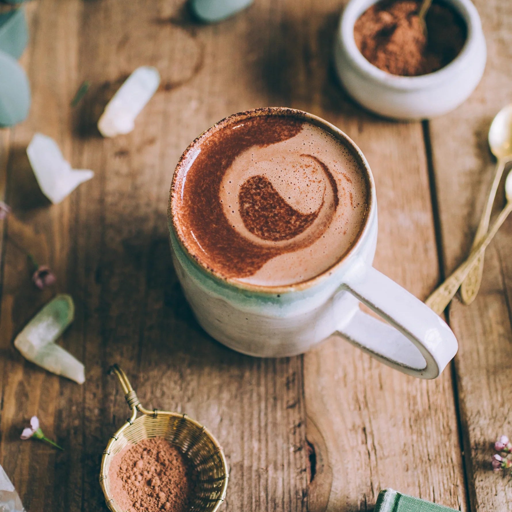 Mushroom Mocha Milk