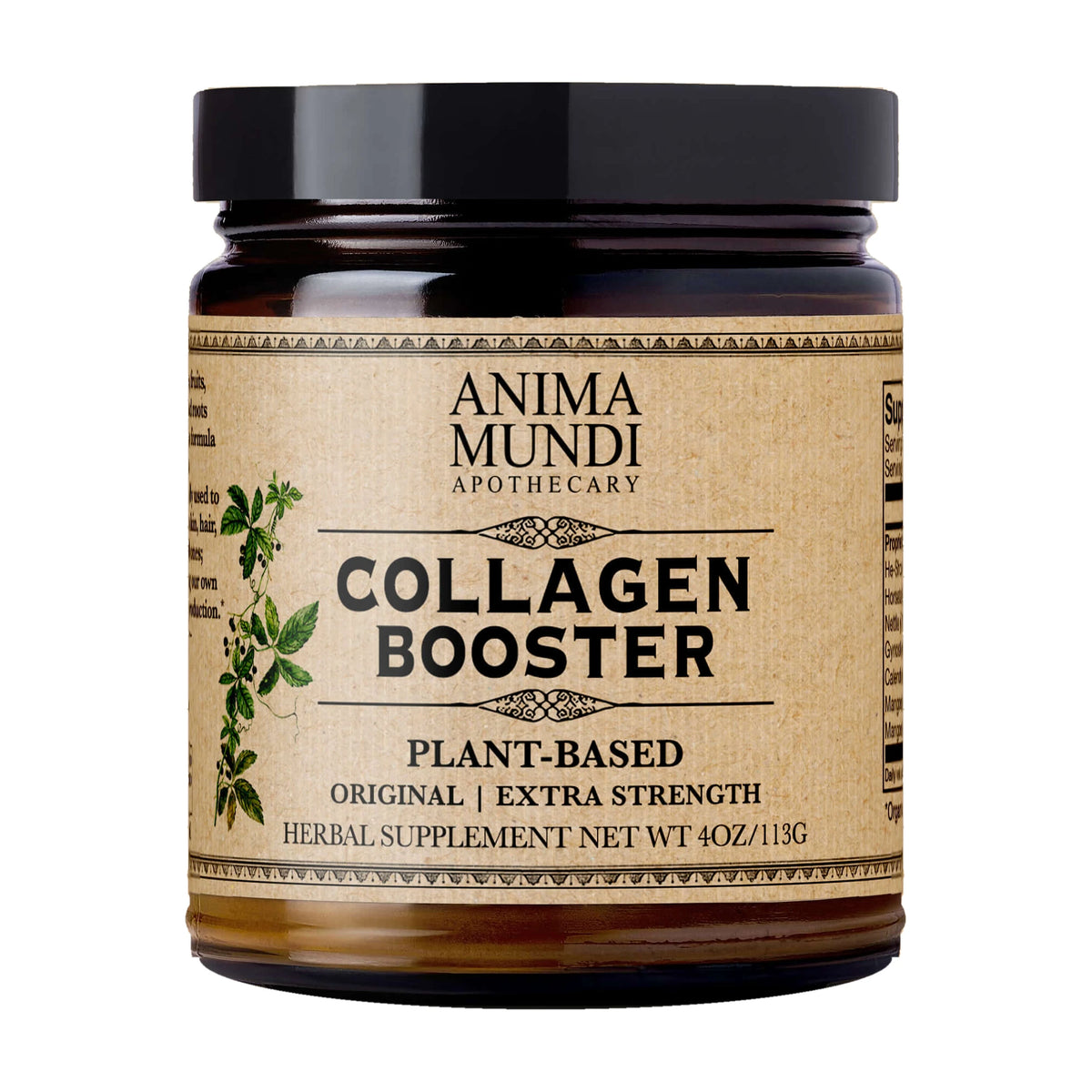 Anima Mundi Collagen Booster Original powder 4 oz (113 g), front of jar