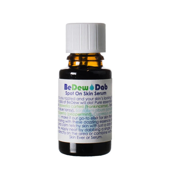 Be Dew Dab 15ml | Living Libations | Raw Living UK | Beauty | Skin Care | Living Libation's BeDew Dab: a Natural, Vegan Spot Treatment for Itchy, Inflamed Skin. Cooling, Calming & Crafted with Pure, Undiluted, Organic Essential Oils.