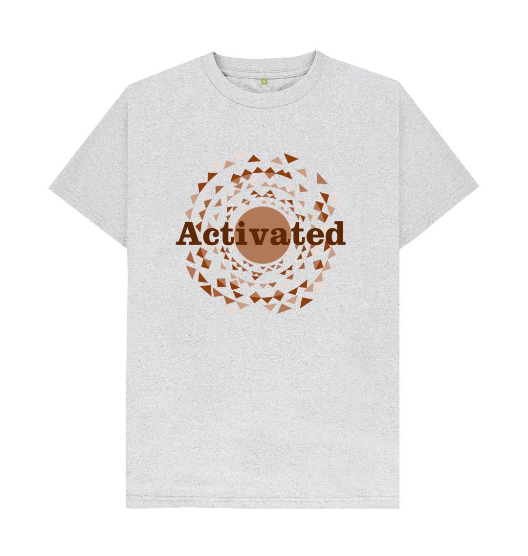 Grey Activated Mens Tshirt 5