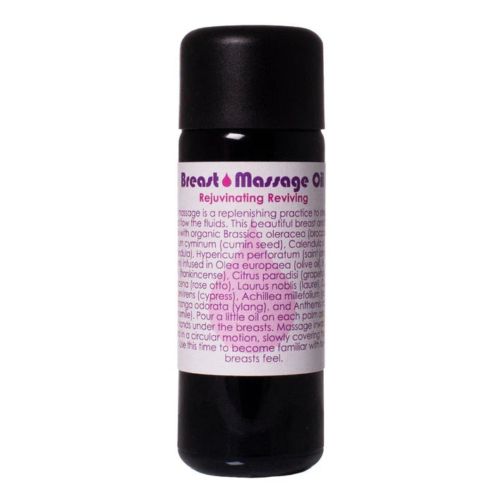 Breast Health Massage Oil | Living Libations | Raw Living UK | Beauty | Skin Care | Living Libations Breast Health Massage Oil (50, 100ml) is designed to regenerate cells, keeping breasts healthy. Made using highest quality oils & botanicals.