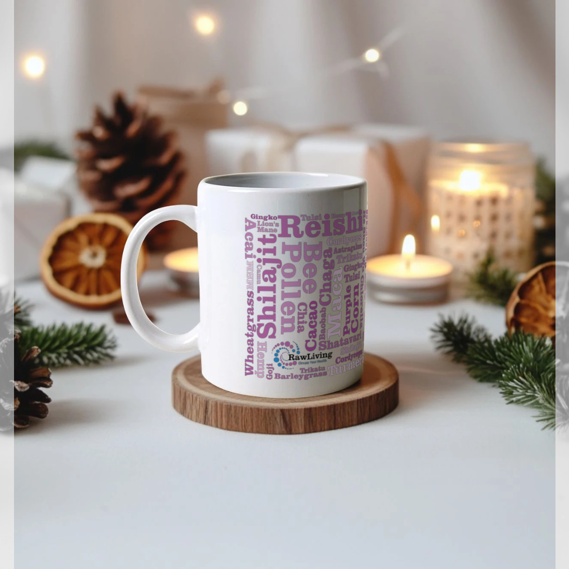 Superfoods Cloud Ceramic Mug &amp; Immuniteea (75g)