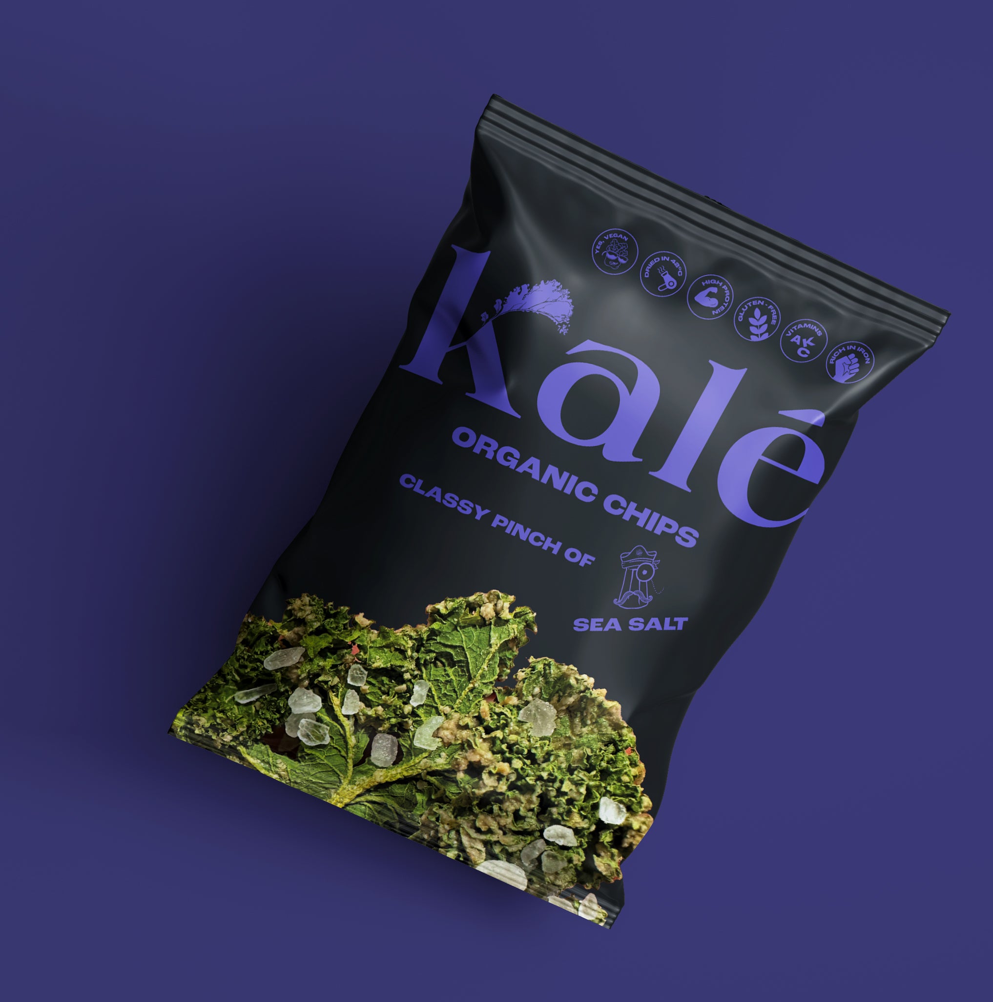 Organic Kale Chips - Classy (45g)