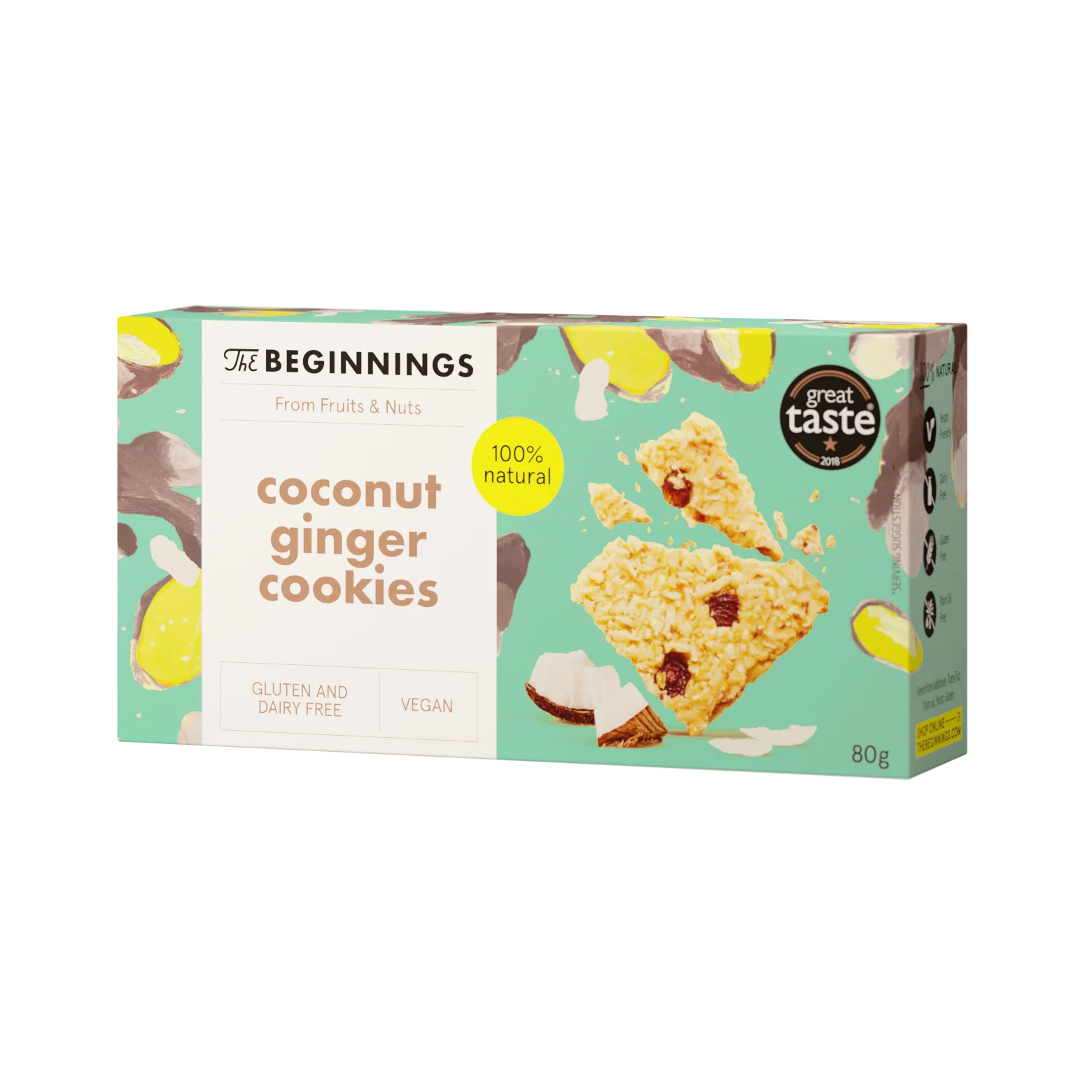 Coconut Ginger Cookies