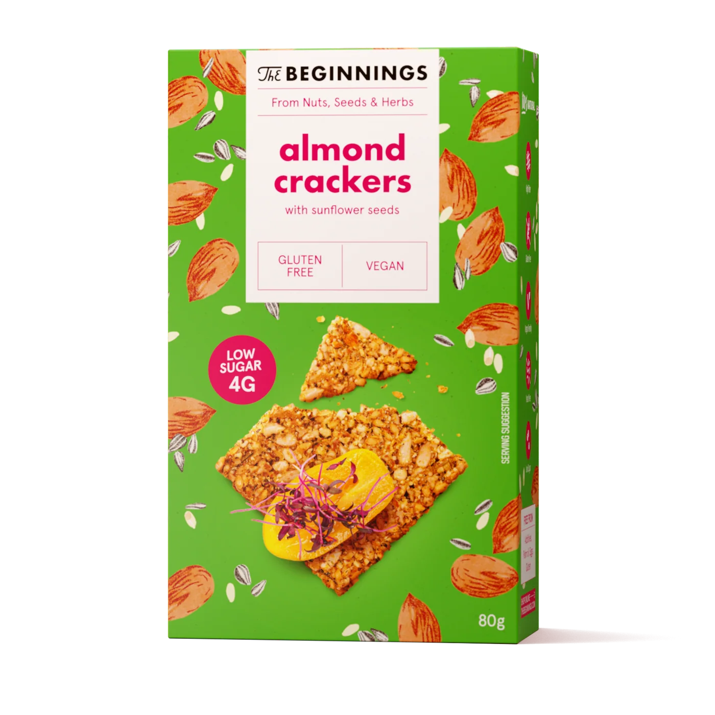Raw Almond Crackers