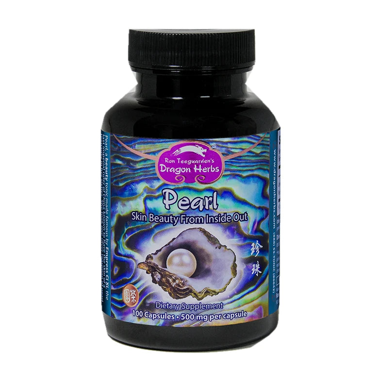 Dragon Herbs Pearl, 100 capsules (500 mg per capsule), front of bottle