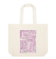 Superfoods Cloud Organic Cotton Shopper Bag