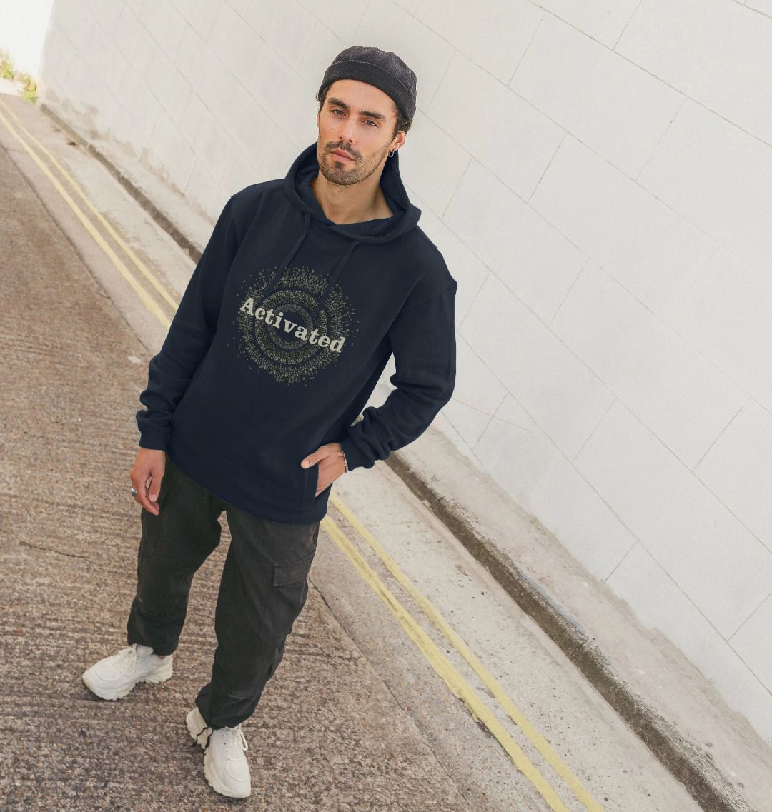 Men&#39;s Organic Cotton Hoodie - Activated
