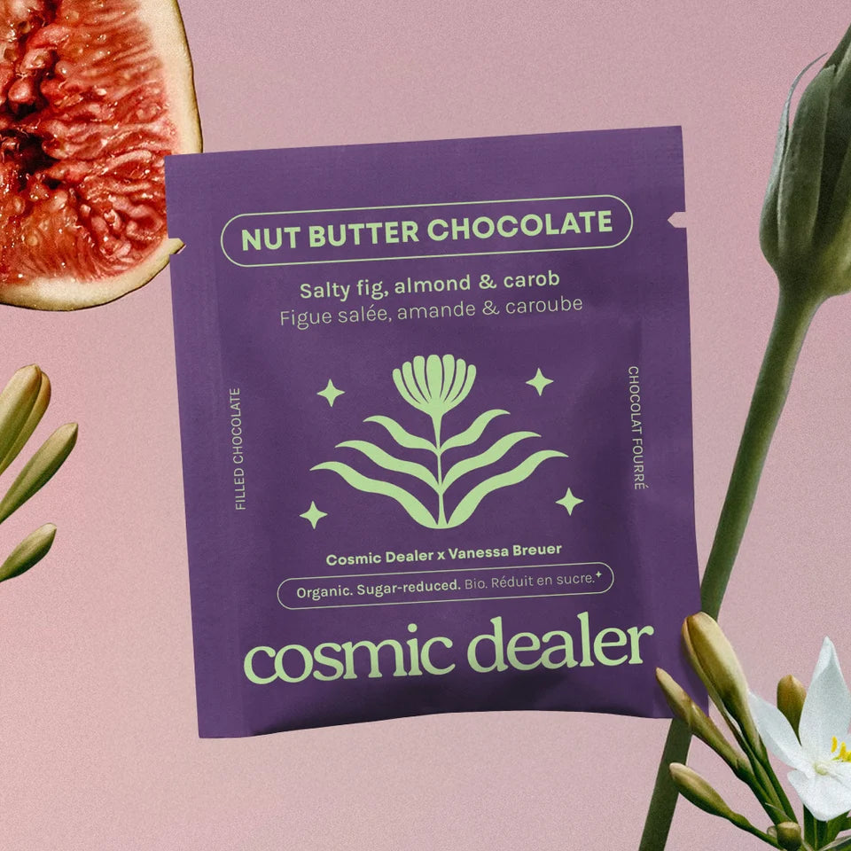 Salted Fig & Roasted Almond Chocolate Bite