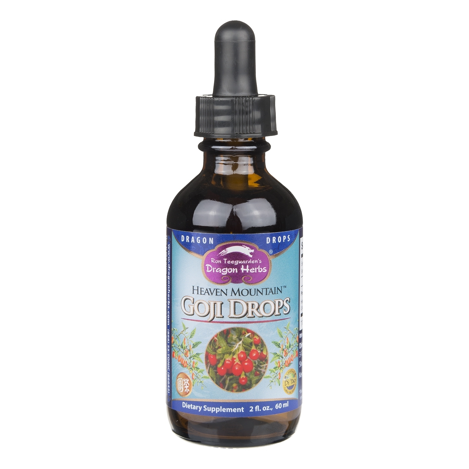 Heaven Mountain Goji Berry Dragon Drops | Dragon Herbs | Raw Living UK | Tonic Herbs | Dragon Herbs Heaven Mountain Goji Drops: this is the pure essence of Goji berries &amp; the flavour is delicious. Thick, delicious &amp; brimming with phytonutrients.