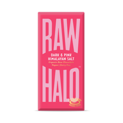 Dark & Pink Himalayan Salt Organic Raw Chocolate Bar (70g)