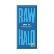 Dark 76% Organic Raw Chocolate Bar (70g)