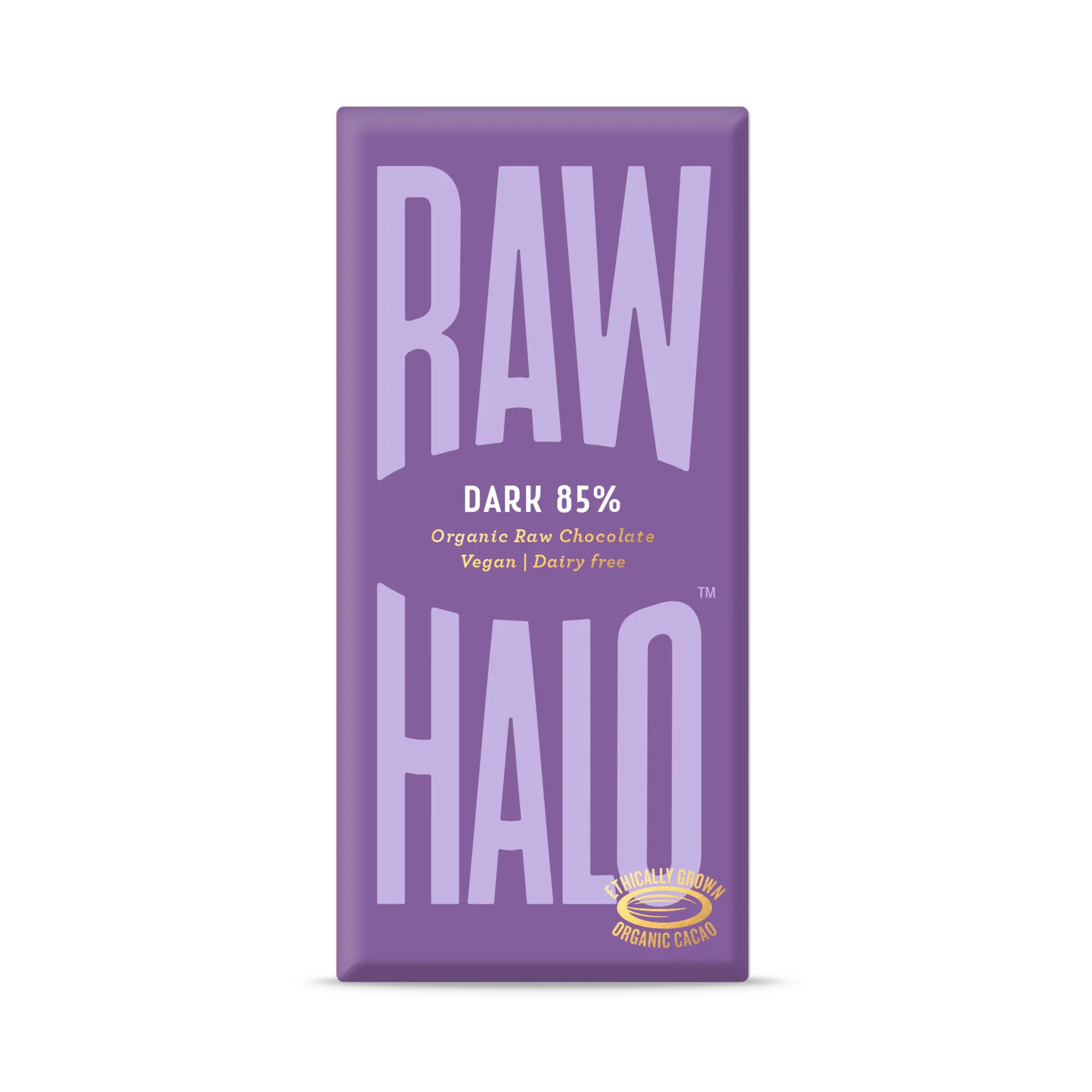 Dark 85% Organic Raw Chocolate Bar (70g)