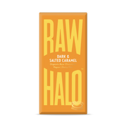 Dark Salted Caramel Organic Raw Chocolate Bar (70g)
