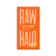 Dark & Orange Organic Raw Chocolate Bar (35g)
