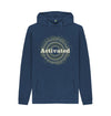 Navy Activated Mens Pullover Hoodie 2