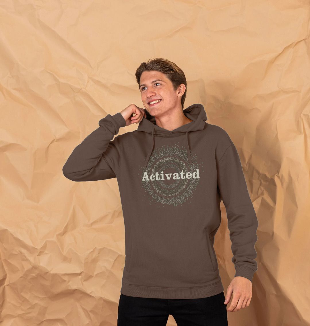 Men&#39;s Organic Cotton Hoodie - Activated