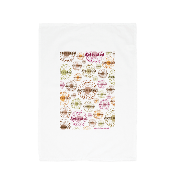 Activated Tea Towel Raw Living UK