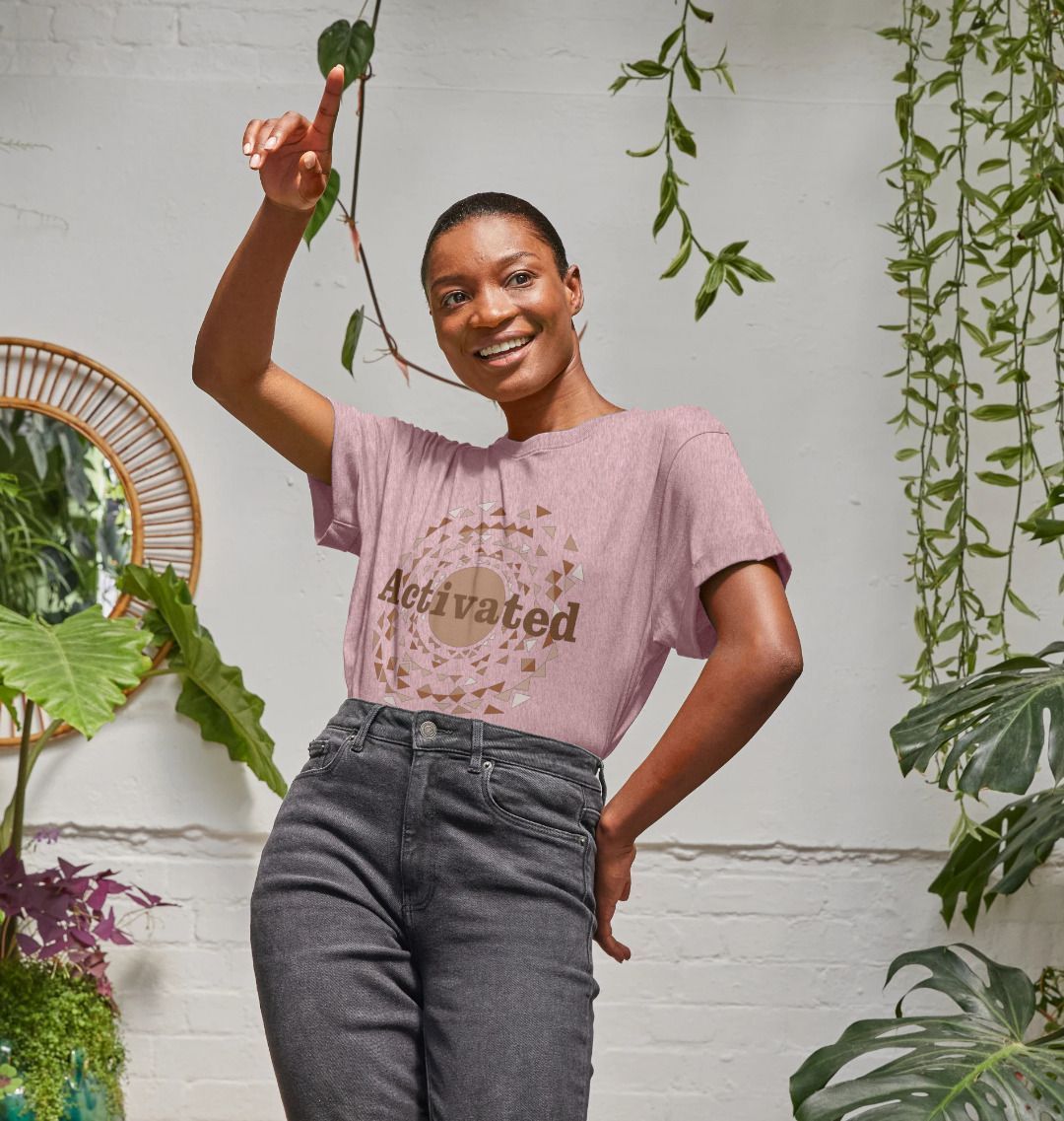 Women's Organic & Recycled Cotton T-Shirt  - Activated