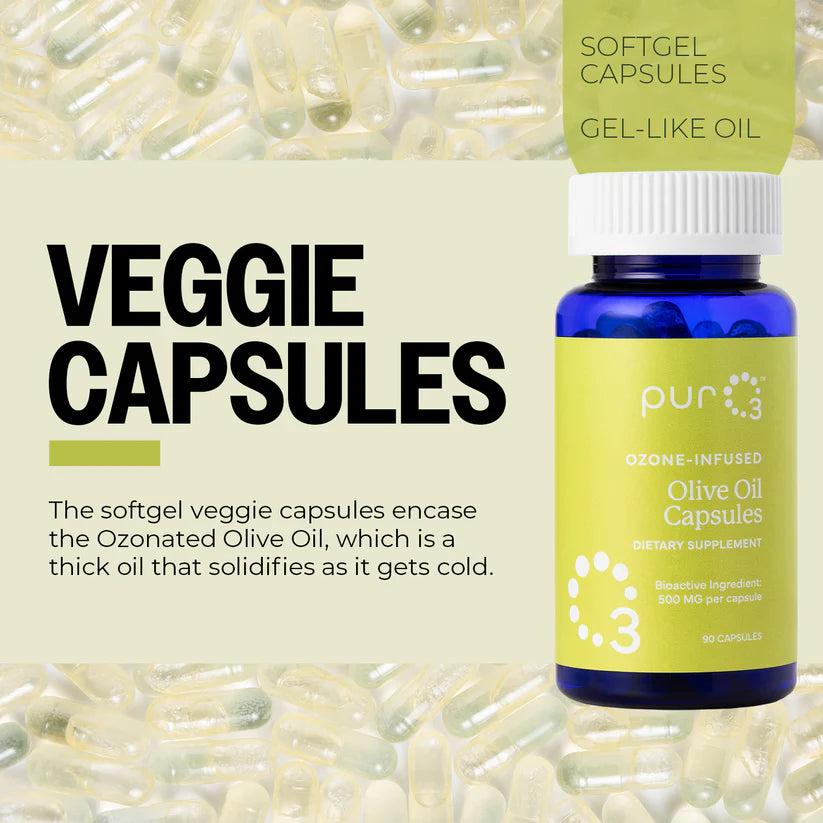 PurO3 Ozone-Infused Olive Oil Capsules