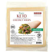 Organic Keto Pure Coconut Wraps | Improveat | Raw Living UK | Improv'eat Organic Original Coconut Pure Wraps are made of Pure Coconut Ingredients. A Raw & Healthy Keto Wrap Alternative prepared with Wisdom & Creativity.