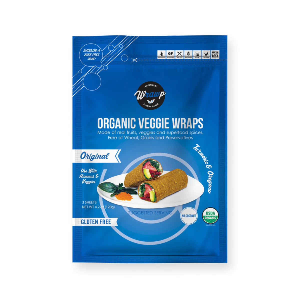 WrawP Organic Wraps - Original