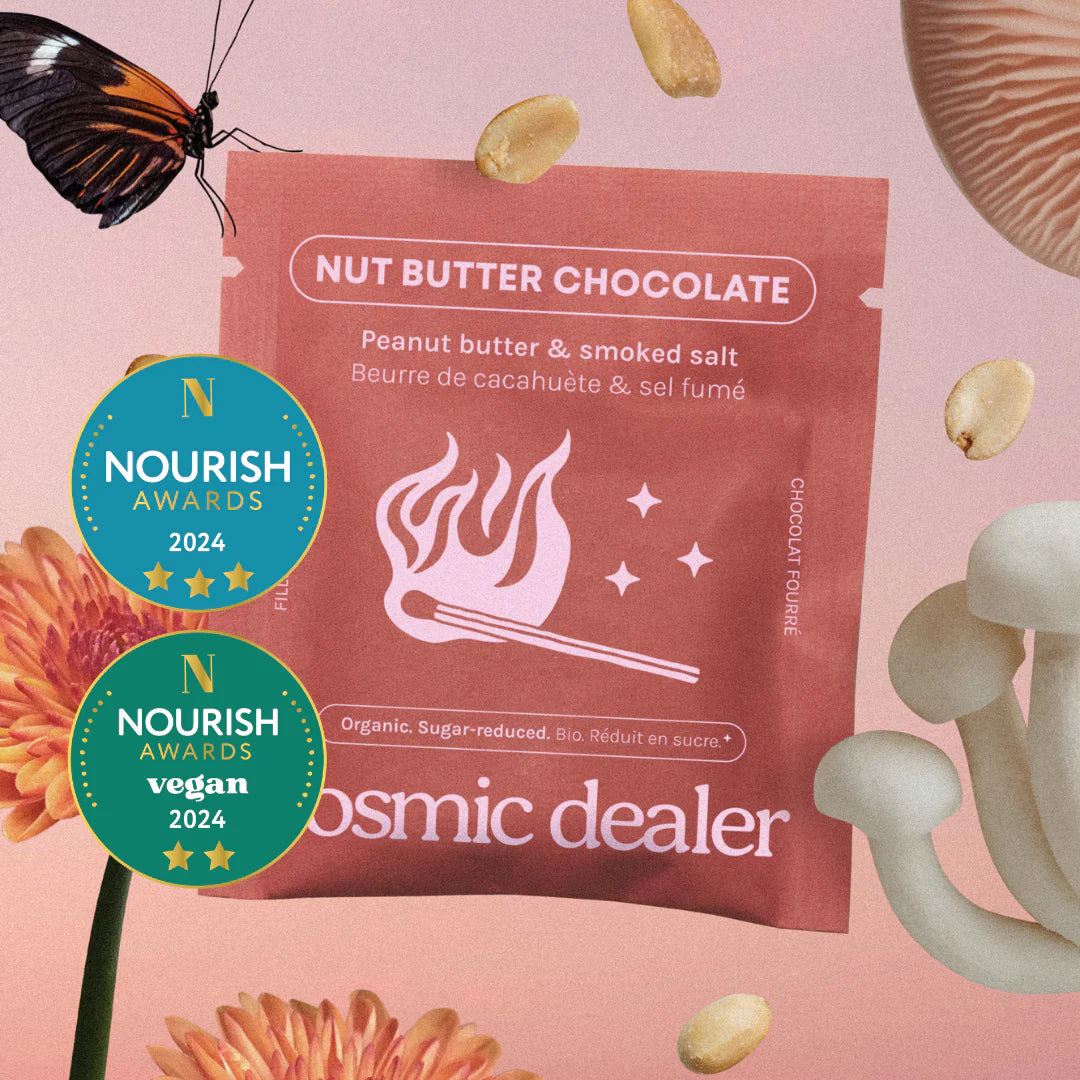 Peanut Butter & Smoked Salt Chocolate Bite