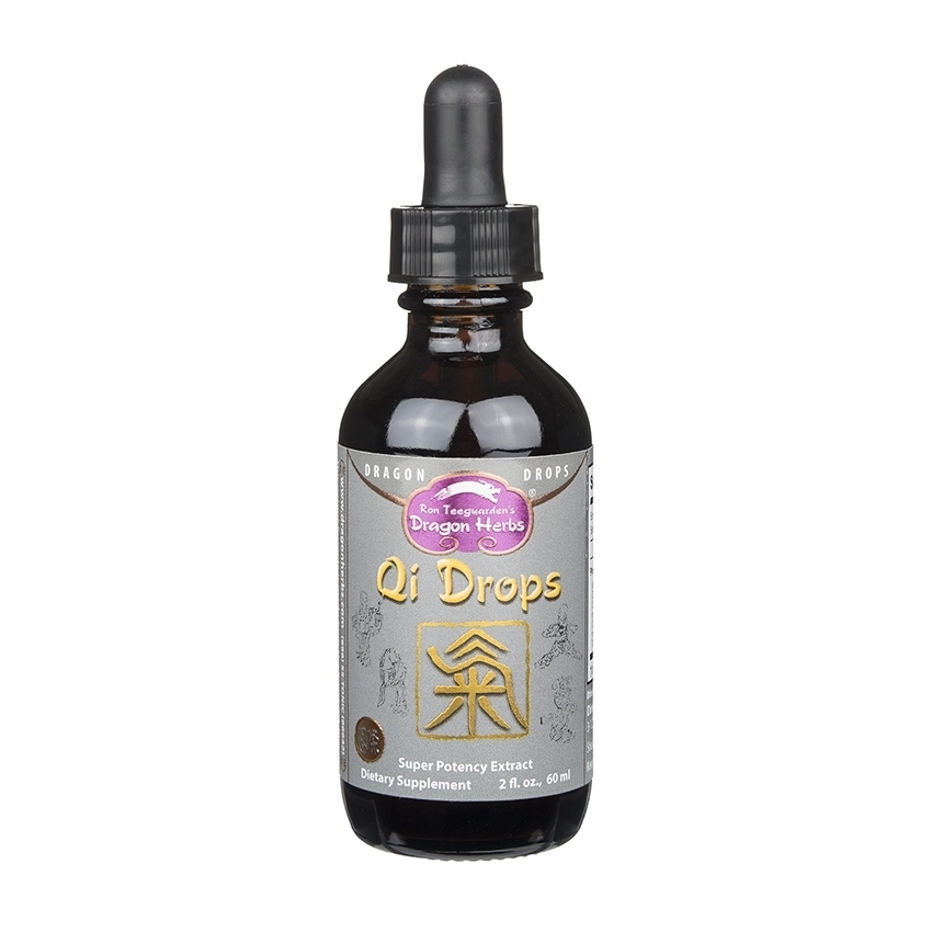 Qi Dragon Drops | Dragon Herbs | Raw Living UK | Tonic Herbs | Dragon herbs Qi Drops is the essential Qi tonic formulation containing Ginseng, Gynostemma, Codonopsis, Astragalus, Tibetan Rhodiola, Siberian Ginseng &amp; more.