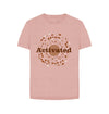 Sunset Pink Activated Womens Relax Tshirt1