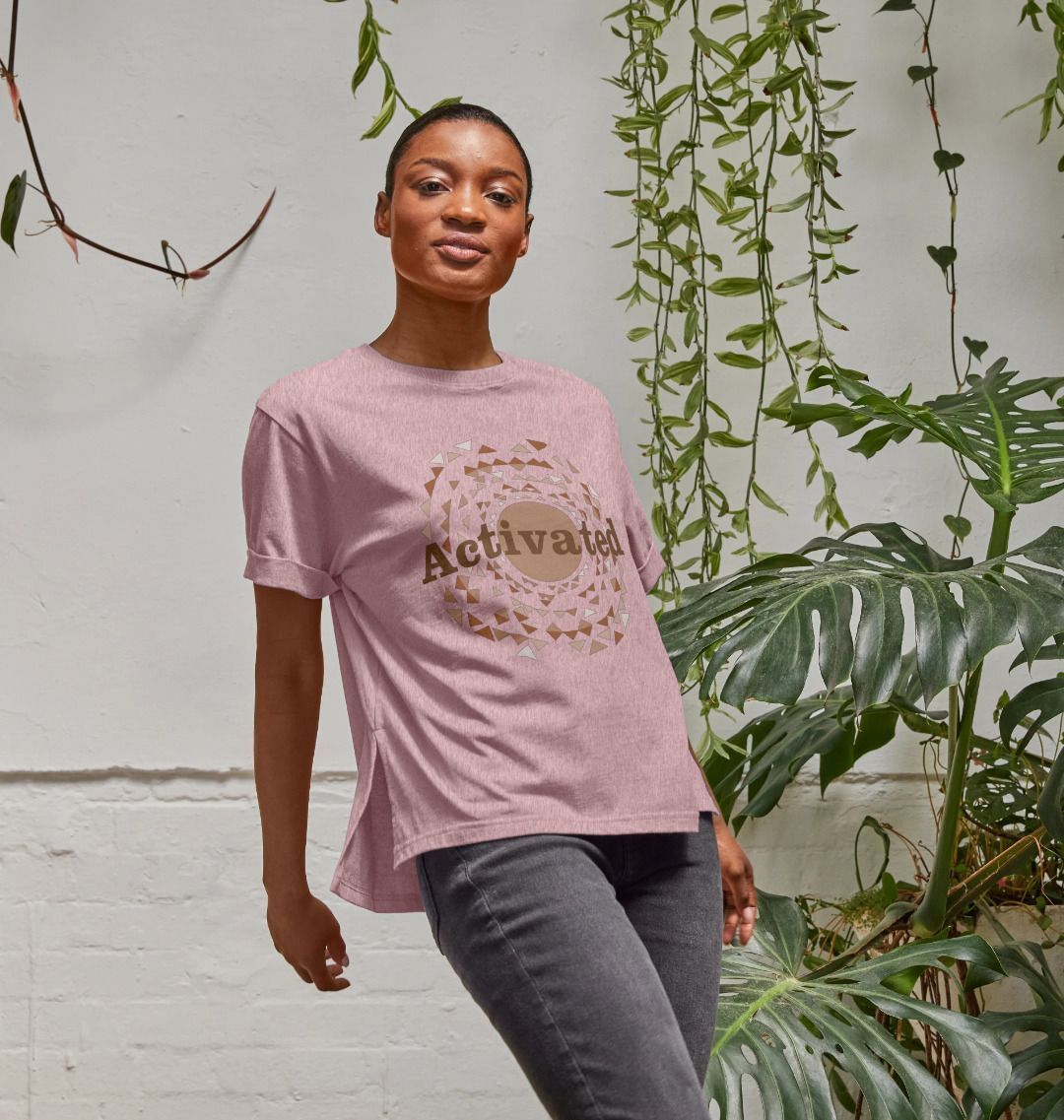 Women&#39;s Organic &amp; Recycled Cotton T-Shirt  - Activated