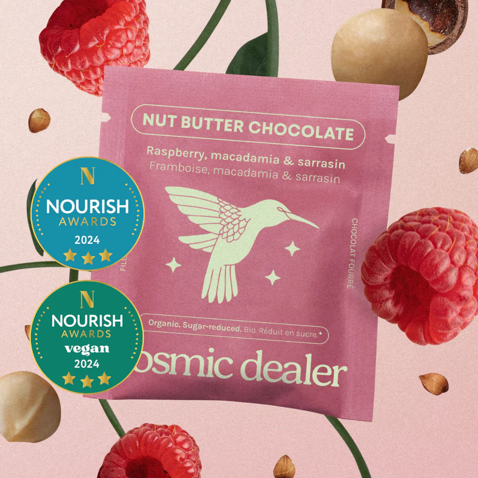 Raspberry & Macadamia Chocolate Bite