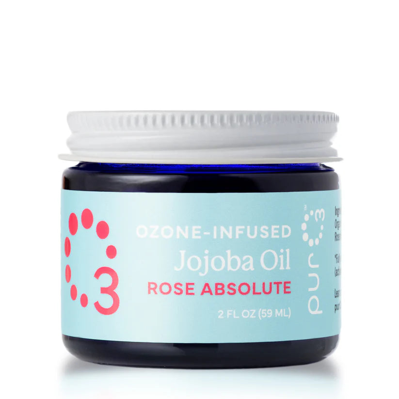 PurO3 Ozone-Infused Jojoba Oil with Rose