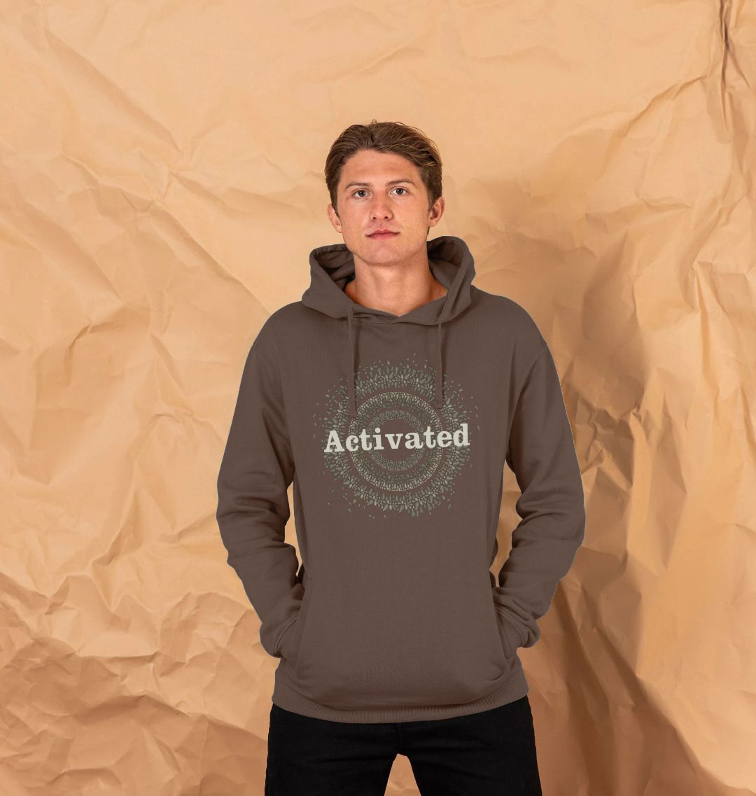 Men&#39;s Organic Cotton Hoodie - Activated
