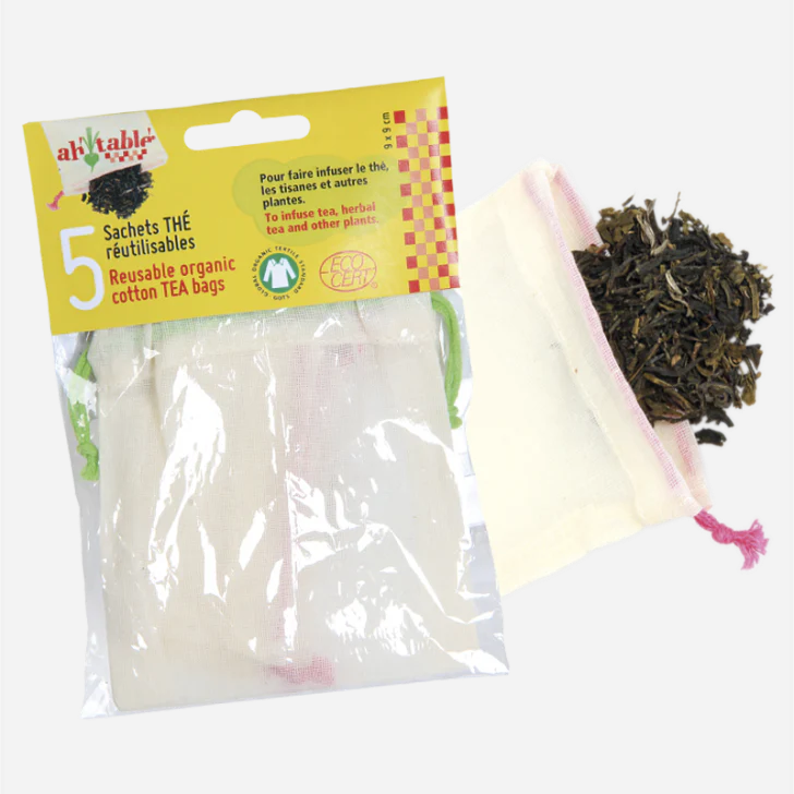 Eterniteea (100g), Glass Storage Jar, 5 Tea Bags