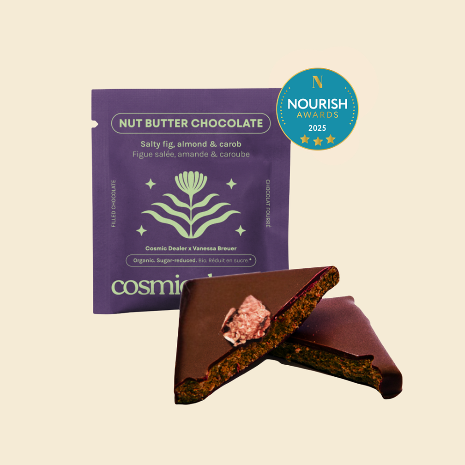 Salted Fig & Roasted Almond Chocolate Bite