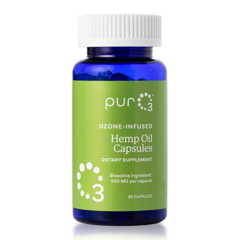 PurO3 Ozone-Infused Hemp Oil Capsules