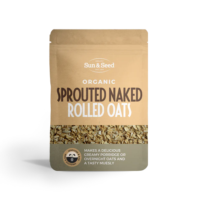 Organic Sprouted Oats | Sun & Seed | Raw Living UK | Cereals | Raw Foods | Sun & Seed Raw, Organic & Activated Oats are the only Truly Raw Sprouted Oats that we know of. Use them in Cereals, Porridge, Granolas & Culinary Creations.
