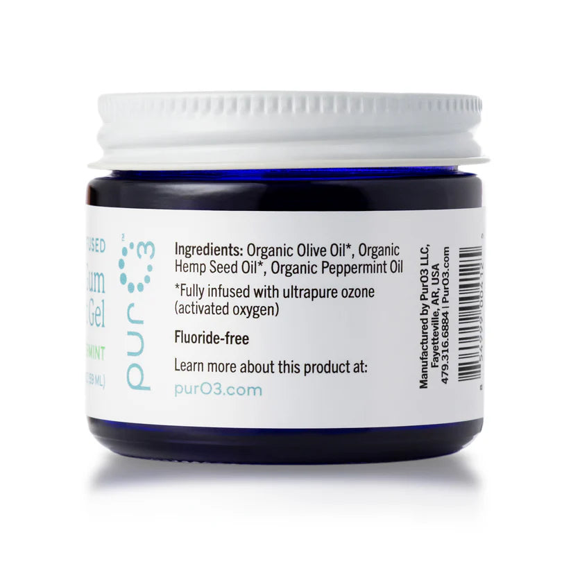 PurO3 Ozone-Infused Tooth and Gum Support - Peppermint