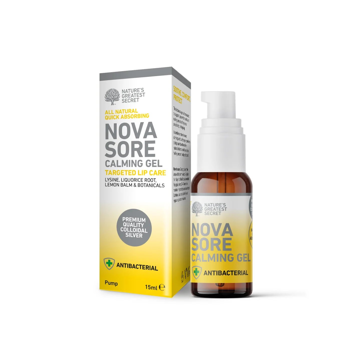 Nova Sore Lip Calming Gel (15ml)