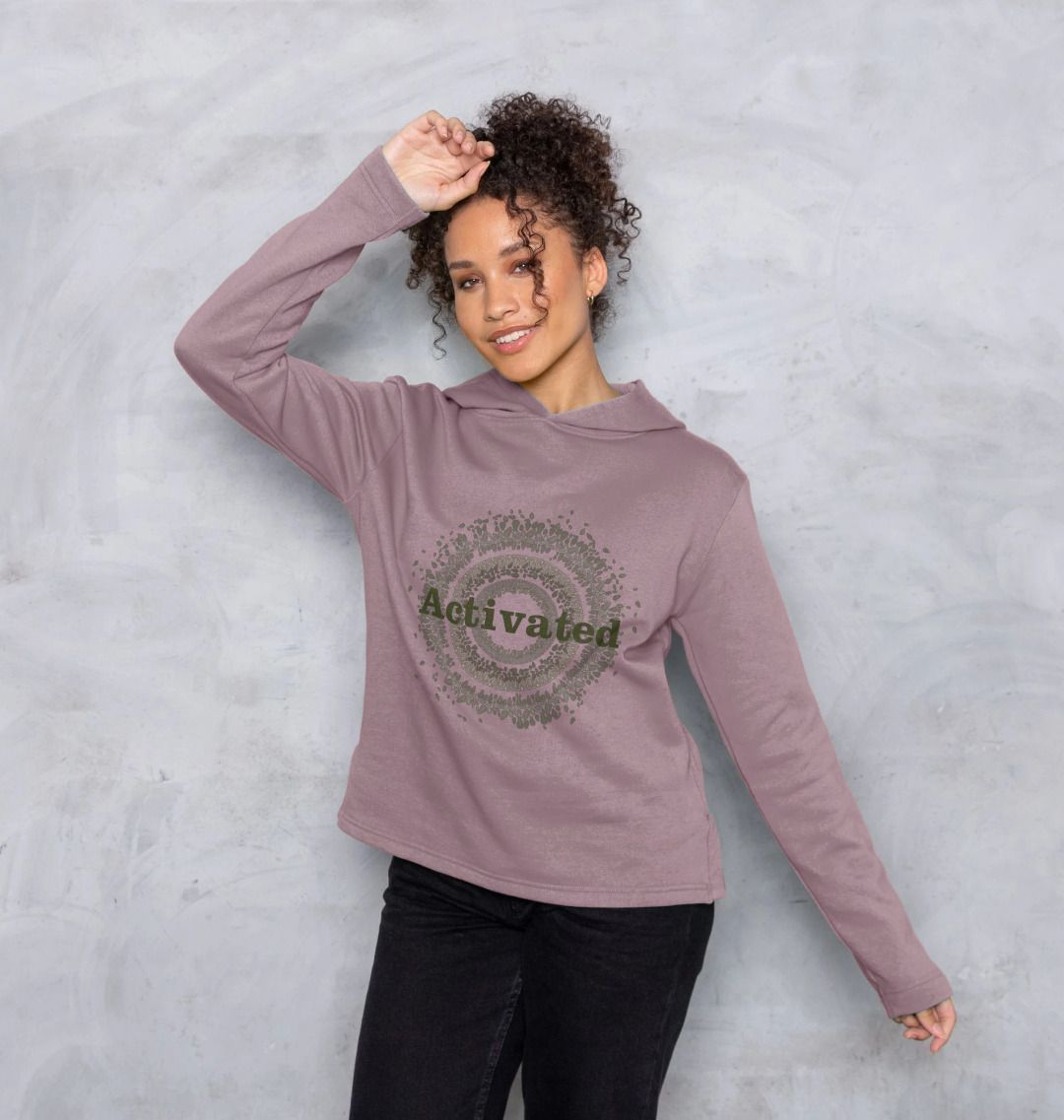 Women&#39;s Organic &amp; Recycled Cotton Hoodie - Activated