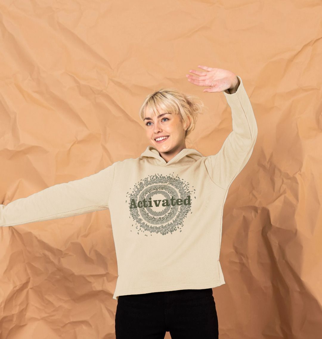 Women&#39;s Organic &amp; Recycled Cotton Hoodie - Activated