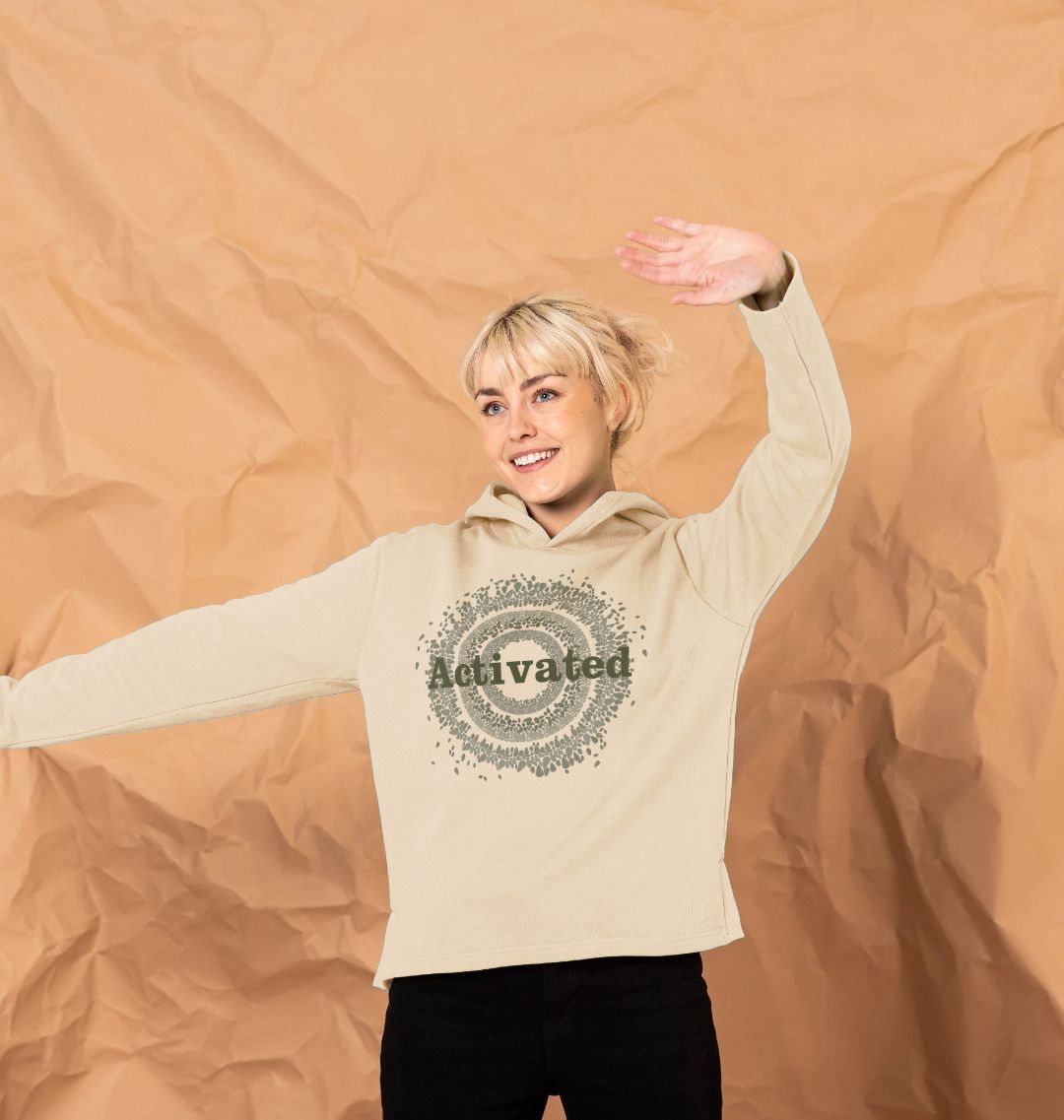 Women&#39;s Organic Cotton Hoodie - Activated