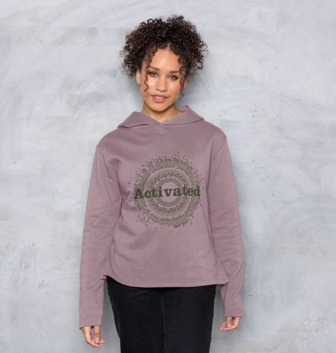 Women&#39;s Organic &amp; Recycled Cotton Hoodie - Activated